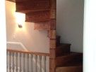 Burke Style Spiral Staircase with treads into wall