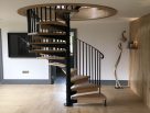 Large Scandinavian Spiral Staircase