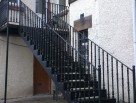 Victorian external staircase