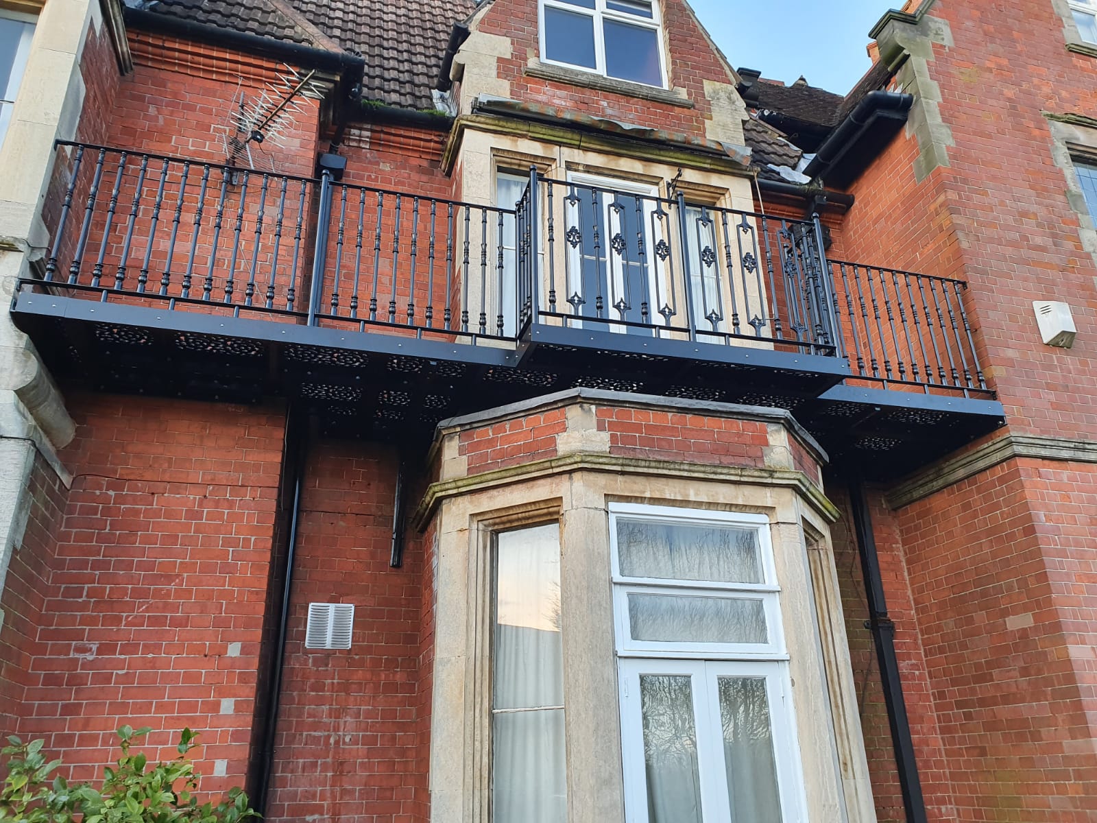 Victorian replacement balcony