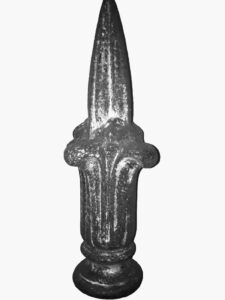 Medieval Head Rails Cast Iron Railing Heads | British Spirals & Castings